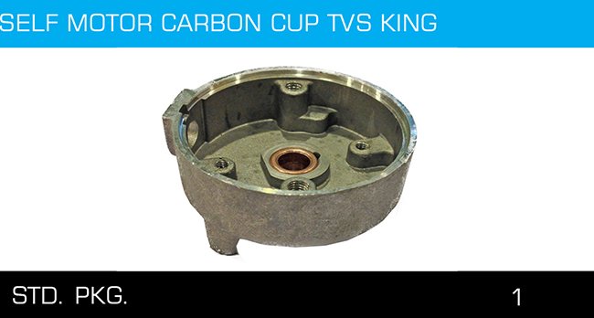 SELF MOTOR CARBON CUP TVS KING